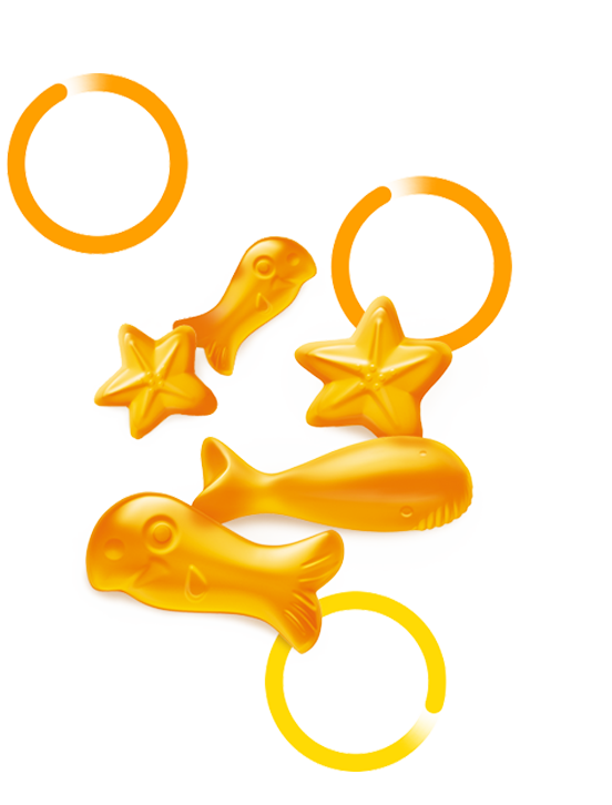 Supradyn Kids gyümölcsízű multivitamin - Összetevők