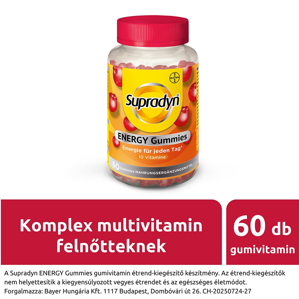 Supradyn Energy Gummies gumivitamin