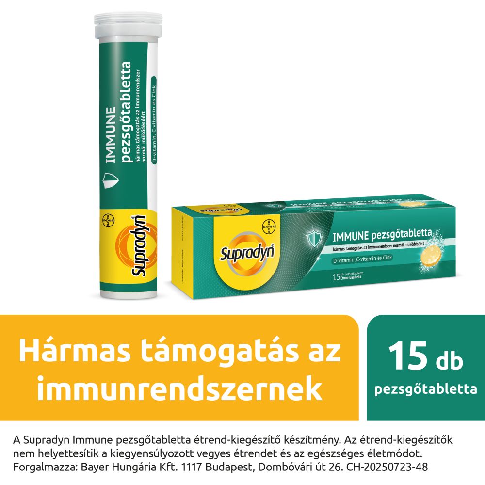 Supradyn Immune pezsgőtabletta