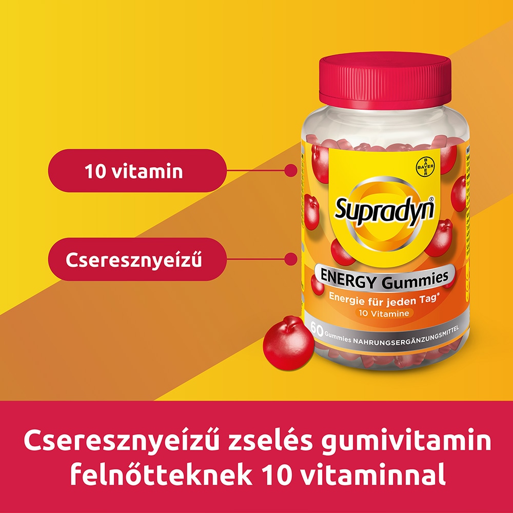 Supradyn Energy Gummies gumivitamin