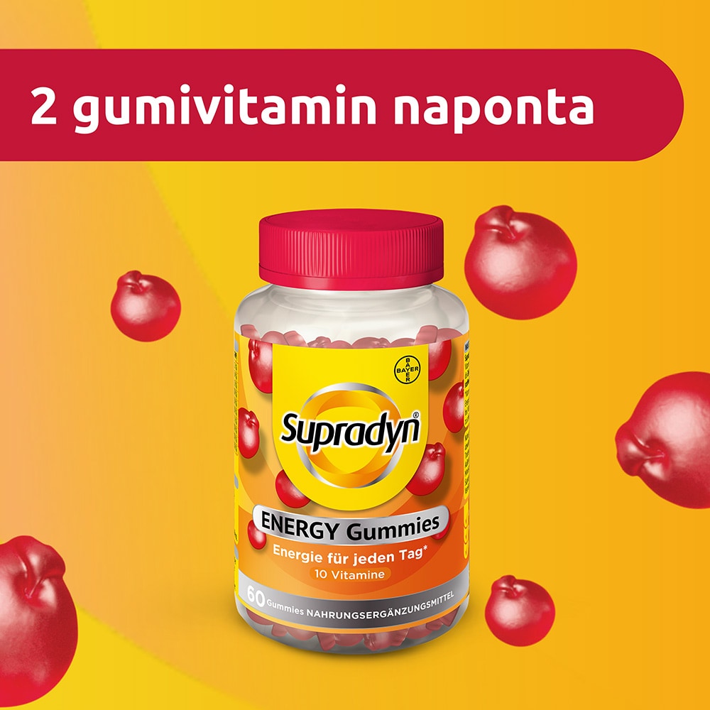 Supradyn Energy Gummies gumivitamin