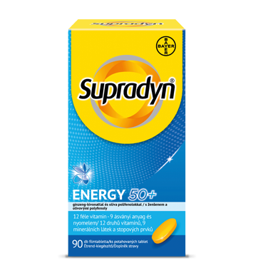 Supradyn Energy 50+ filmtabletta